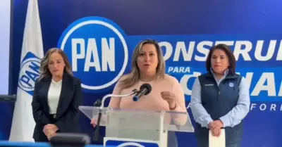 Lizbeth Mata Lozano, presidenta del Comit� Directivo Estatal del PAN