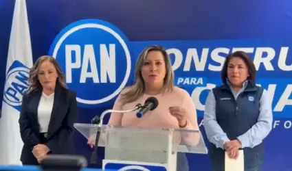 Lizbeth Mata Lozano, presidenta del Comit� Directivo Estatal del PAN