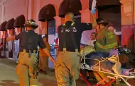 Trabajador recibe descarga el�ctrica cuando instalaba anuncio en local del Mercado Municipal