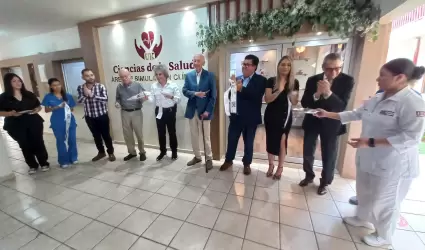 Inauguraci�n del �rea de Simulaci�n Cl�nica en la Universidad Kino