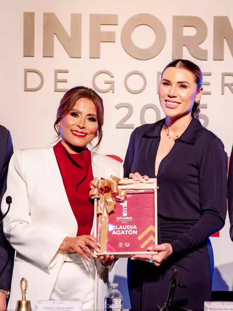 Claudia Agat�n Mu�iz 1er. informe de gobierno