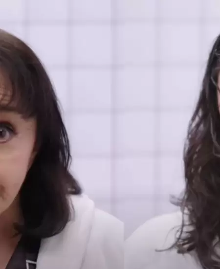 Mar�a Antonieta de las Nieves y Paola Montes de Oca