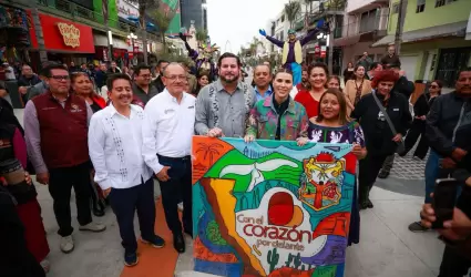 Nuevo andador peatonal de "La Revoluci�n"