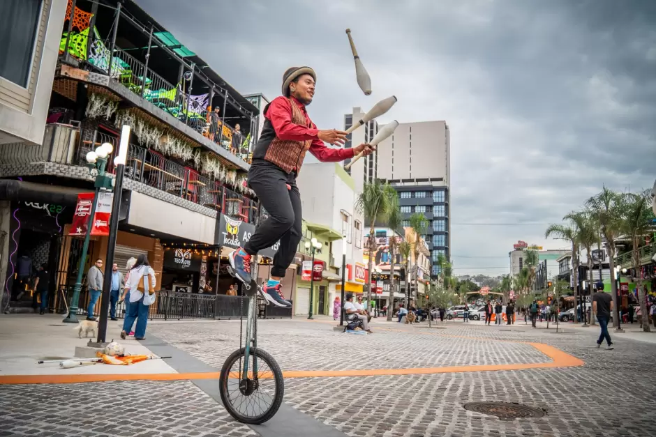Andador peatonal de la Avenida Revoluci�n