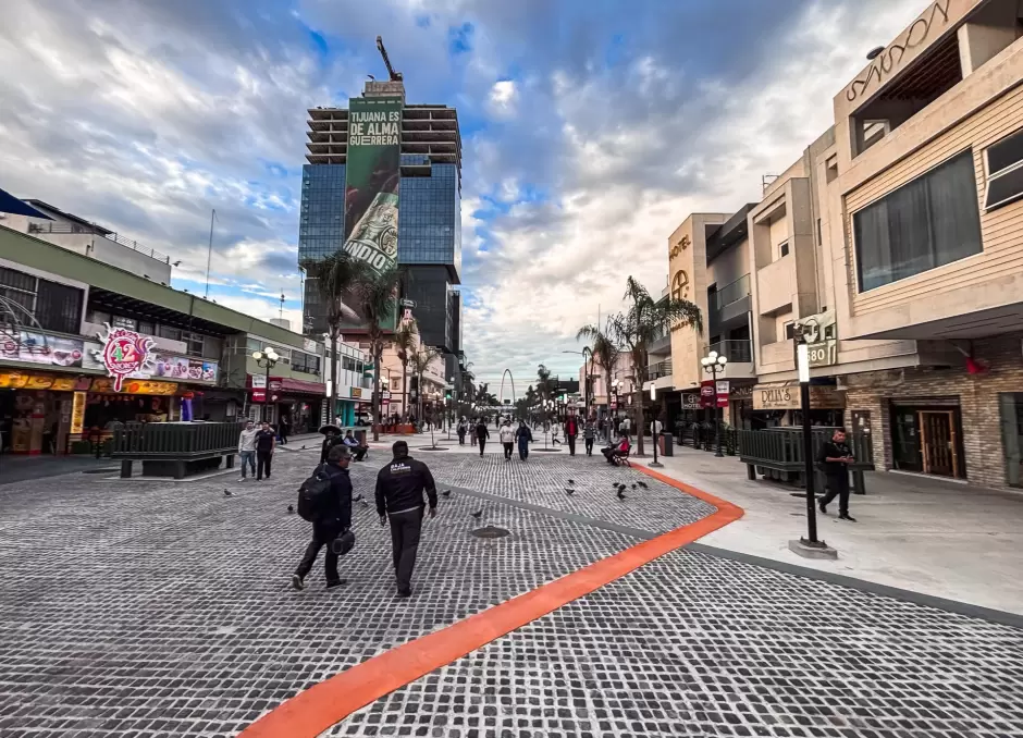 Andador peatonal de la Avenida Revoluci�n