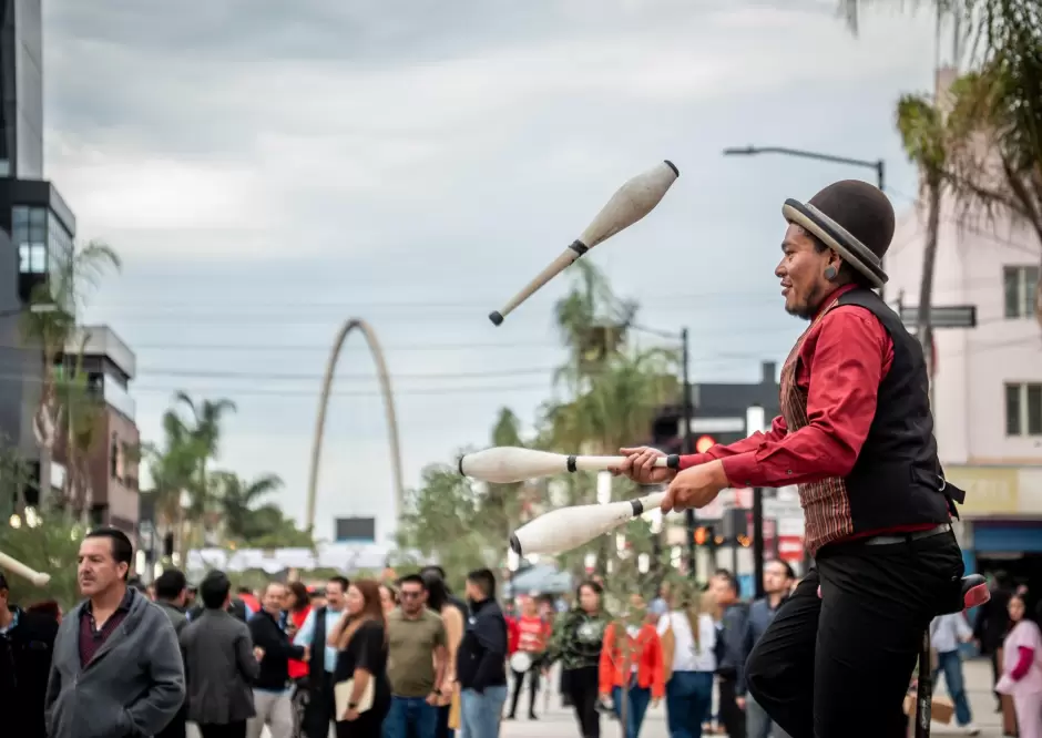 Andador peatonal de la Avenida Revoluci�n