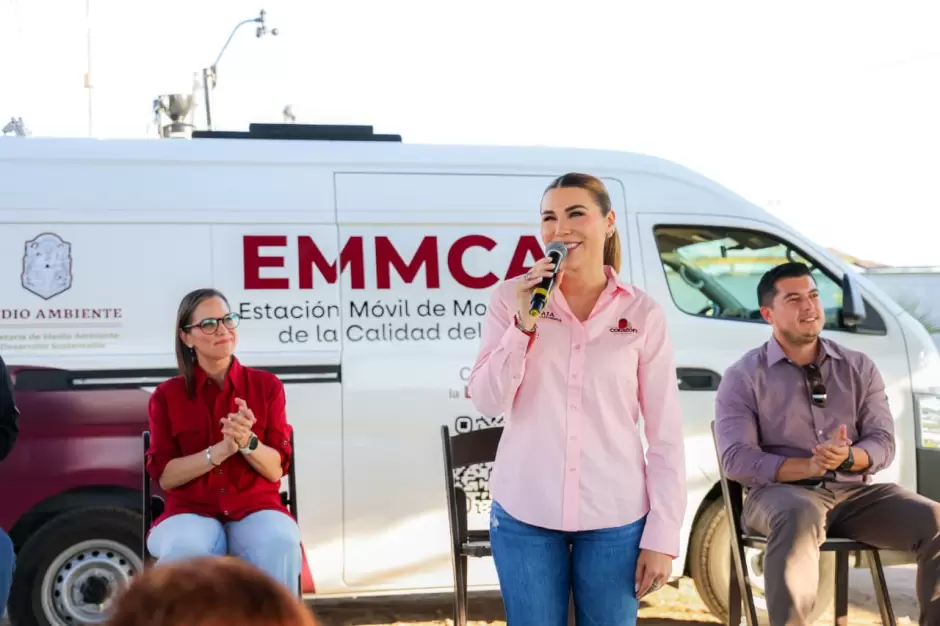 Primera estaci�n m�vil de monitoreo del aire