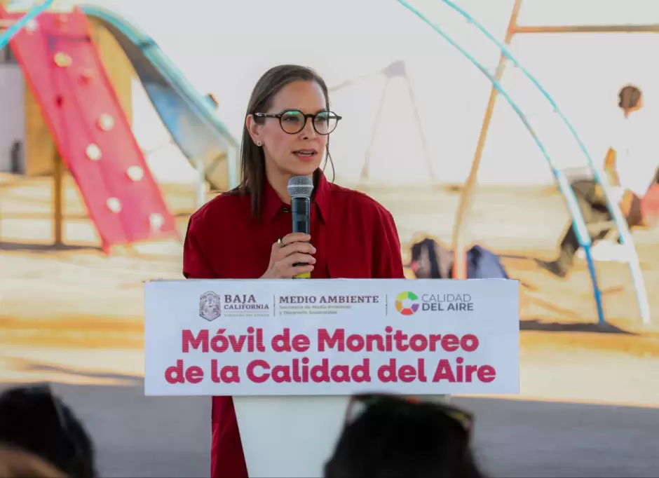Primera estaci�n m�vil de monitoreo del aire