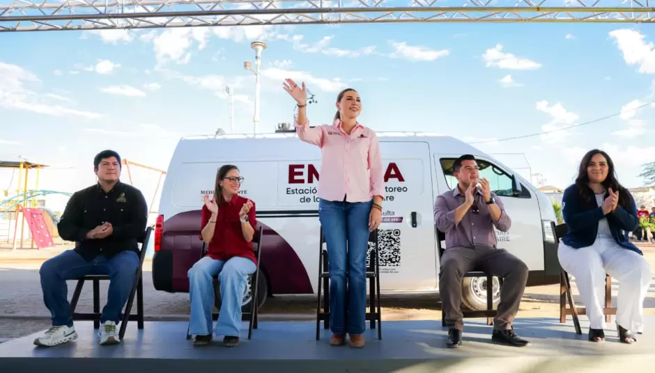 Primera estaci�n m�vil de monitoreo del aire