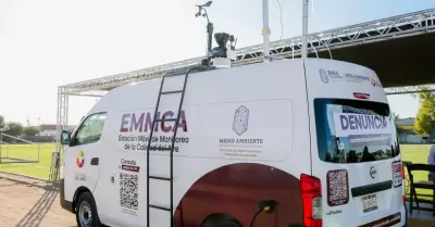 Primera estaci�n m�vil de monitoreo del aire