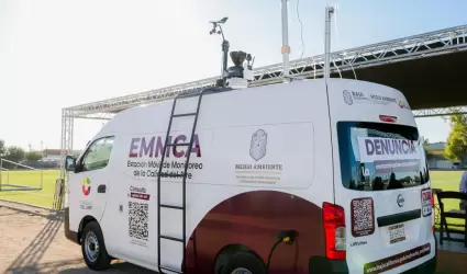 Primera estaci�n m�vil de monitoreo del aire
