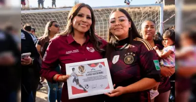 Alcaldesa deportes