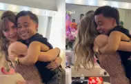 Belinda se sorprende al conocer a El Abelito