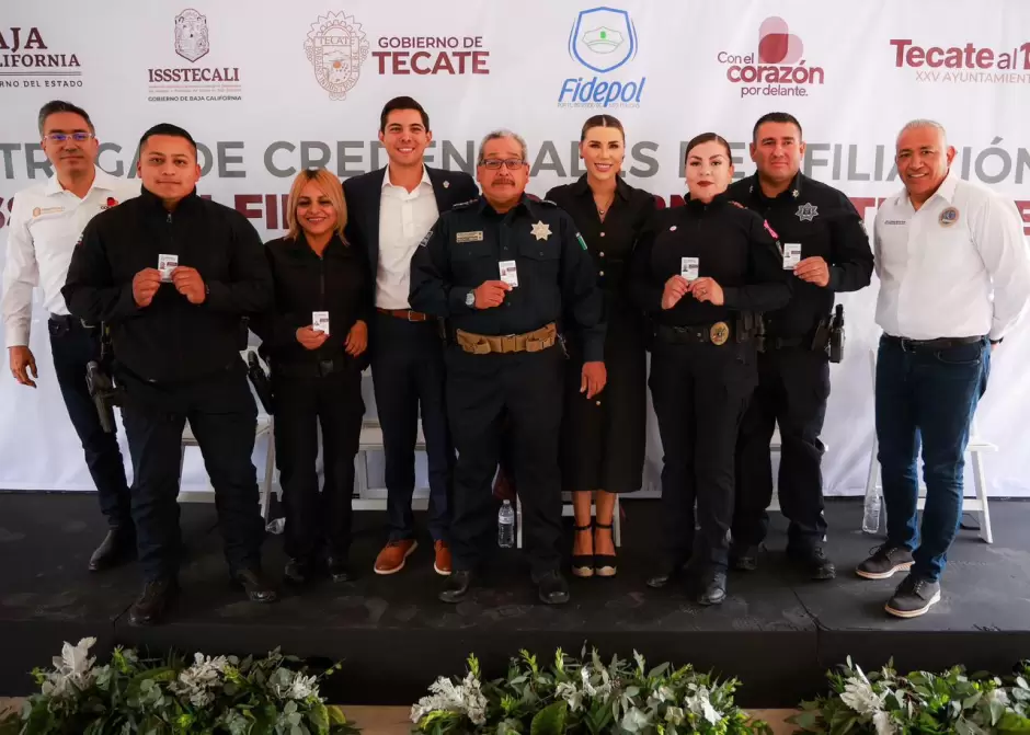 Concreta gobierno de Marina del Pilar acceso a servicios m�dicos de Issstecali para polic�as de Tecate