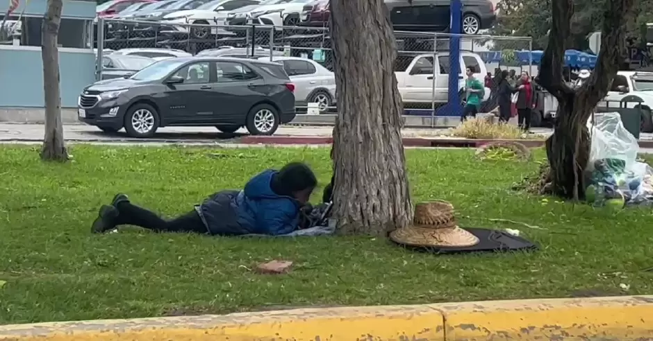 Ni�os trabajan en la calle