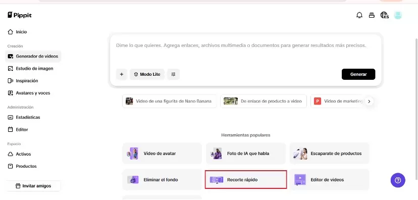 Editor de videos.