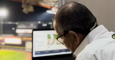 Jaime Cort�s alcanza 39 temporadas narrando a los Naranjeros Hermosillo.