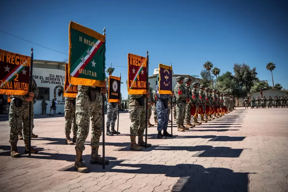 Ceremonia de Toma de Posesi�n del nuevo Comandante de la II Regi�n Militar