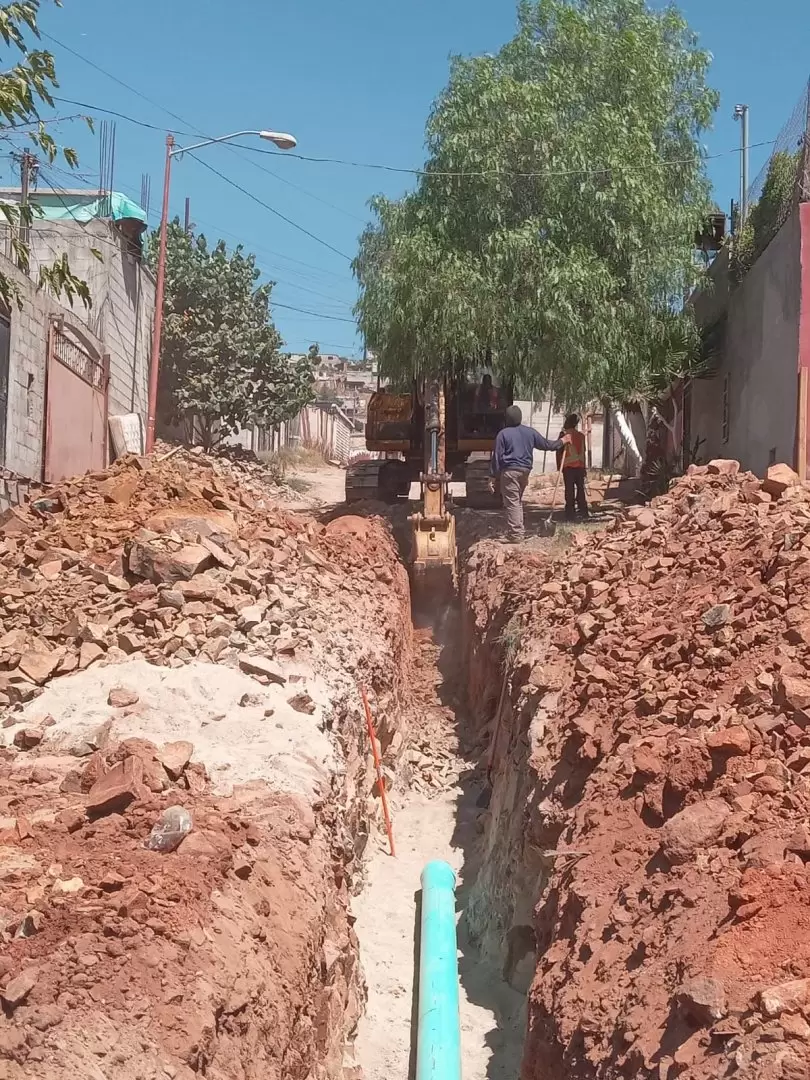 Obras de infraestructura hidr�ulica en Zona Este de Tijuana