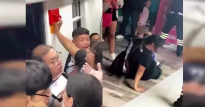 Mujer es agredida y arrojada del vag�n tras partido ante Pumas
