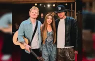 VIDEO: Shakira celebr� sus 30 y 20 a�os de carrera con nueva versi�n de "Hips Don't Lie" junto a Ed Sheeran y Be�le