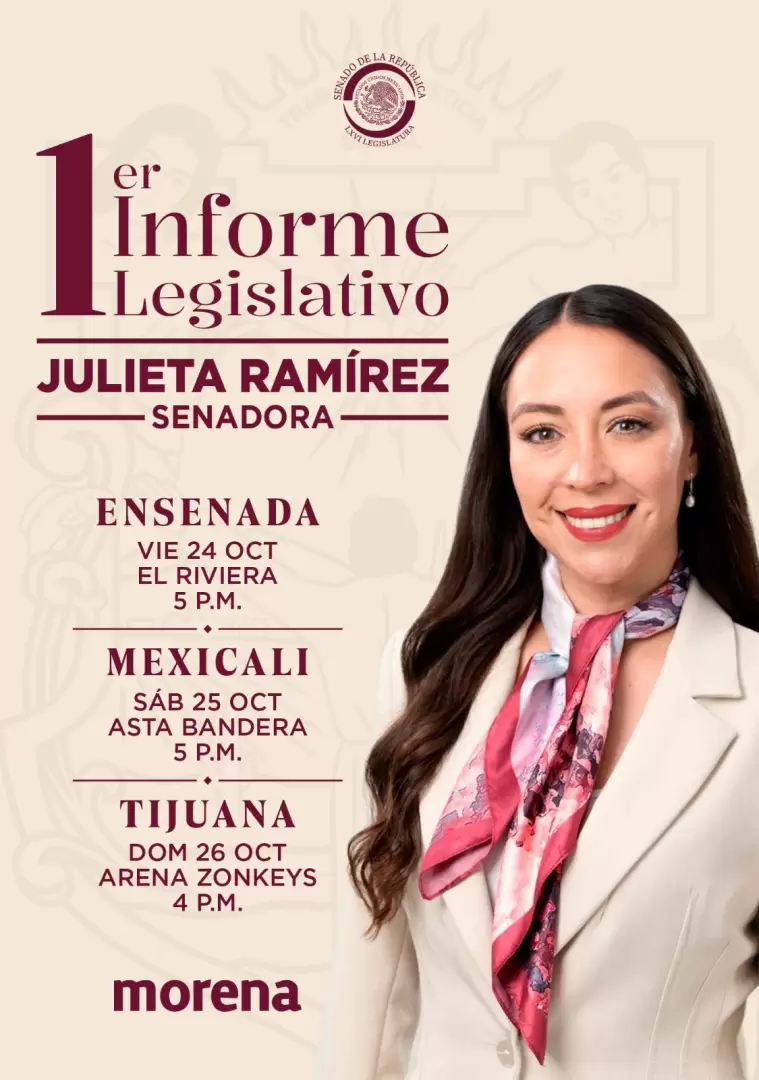 Informe de la senadora Julieta Ram�rez