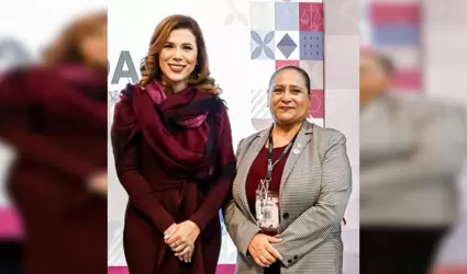 Gobernadora Marina del Pilar y Rosina del Villar Casas, presidenta del Comit� Ej