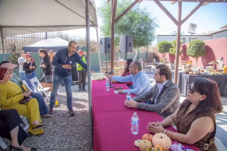 Entrega-recepci�n del fraccionamiento San Marino en Tijuana