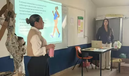 Refuerza acciones para la prevenci�n del embarazo adolescente