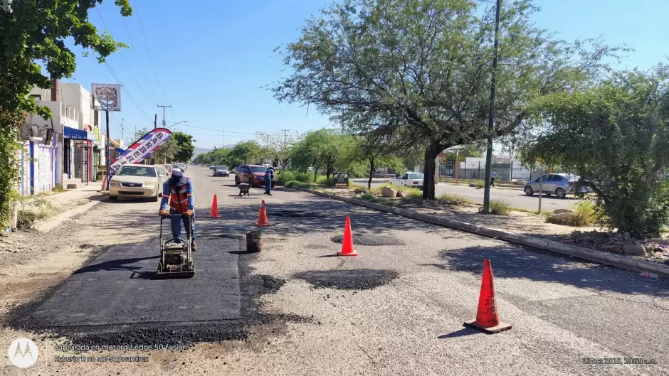 Bacheo en Hermosillo