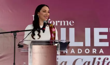 Presenta Julieta Ram�rez su primer informe