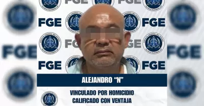 Vinculado por homicidio calificado con ventaja