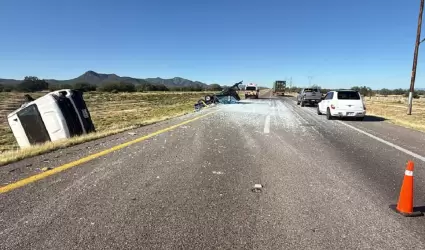 Accidente Hermosillo-Magdalena
