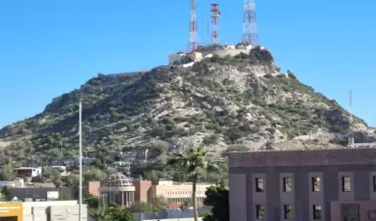 Cerro de la Campana, frente fr�o, clima