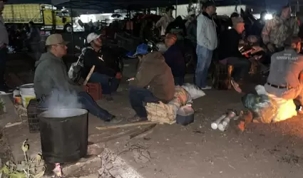 Manifestaci�n de productores de ma�z