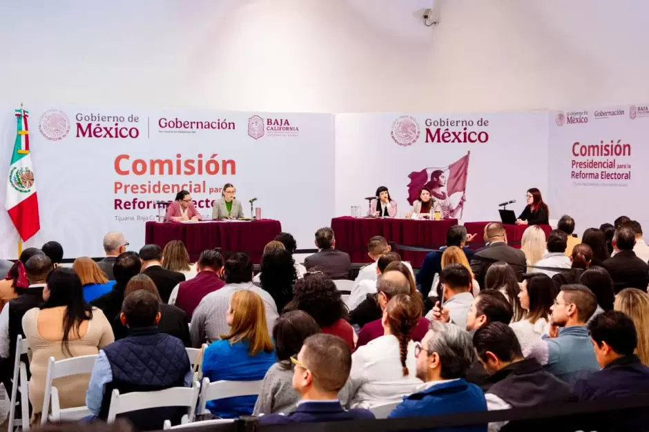 Audiencia P�blica en Baja California de la Comisi�n Presidencial para la Reforma Electoral