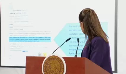 Claudia Sheinbaum habla sobre detenci�n de Sim�n Levy