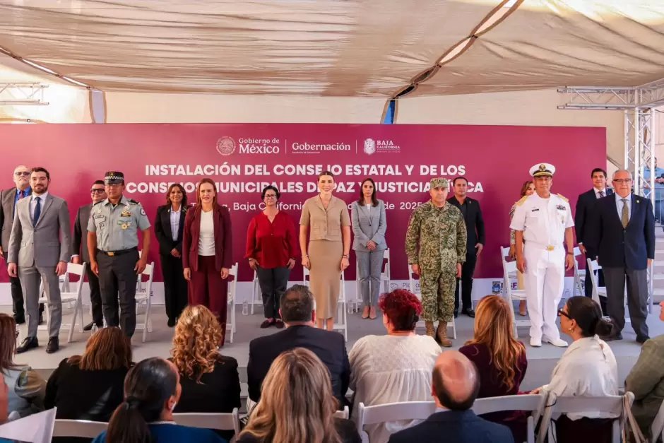 Instalaci�n del Consejo Estatal de Paz