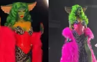 Belinda se disfraza de Greta de los "Gremlins" para su Beliween