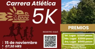 Carrera Atl�tica 5K en conmemoraci�n del D�a Mundial sin Alcohol