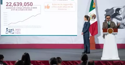Empleo en M�xico alcanza cifra r�cord con m�s de 22.6 millones de puestos regist