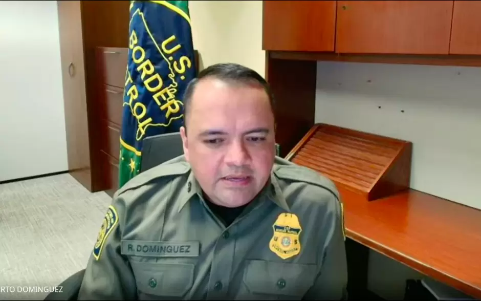 Robert Dom�nguez Jr. / Subjefe de Operaciones Patrulla Fronteriza EE.UU.