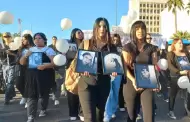 Universitarios toman calles de Hermosillo para exigir justicia por v�ctimas del incendio en Waldo's