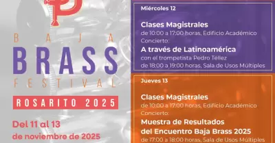 Ceart Playas de Rosarito ser� sede del "Baja Brass Festival 2025"