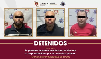 Detenidos en posesi�n de armas de fuego en distintos puntos de la ciudad