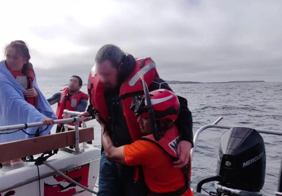Marina realiza evacuaci�n m�dica de tripulante en embarcaci�n tur�stica en Ensenada