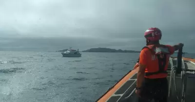 Marina realiza evacuaci�n m�dica de tripulante en embarcaci�n tur�stica en Ensen