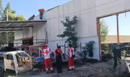 Trabajador sufre fuerte descarga el�ctrica