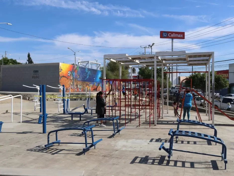 Obra de rehabilitaci�n del parque Villa del Prado I