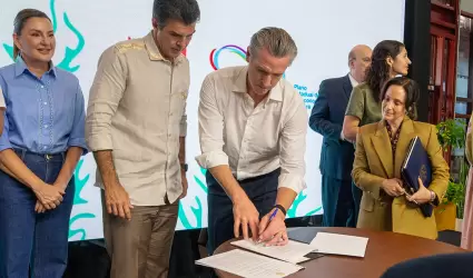 Newsom firma nuevos acuerdos clim�ticos en la COP30